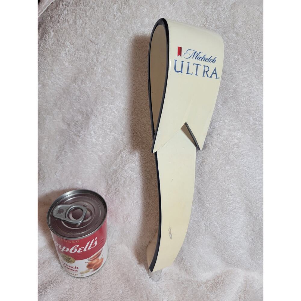 Michelob Ultra Tall 12" Ribbon Beer Tap Handle Pull Knob Bar Keg - Picture 4 of 7